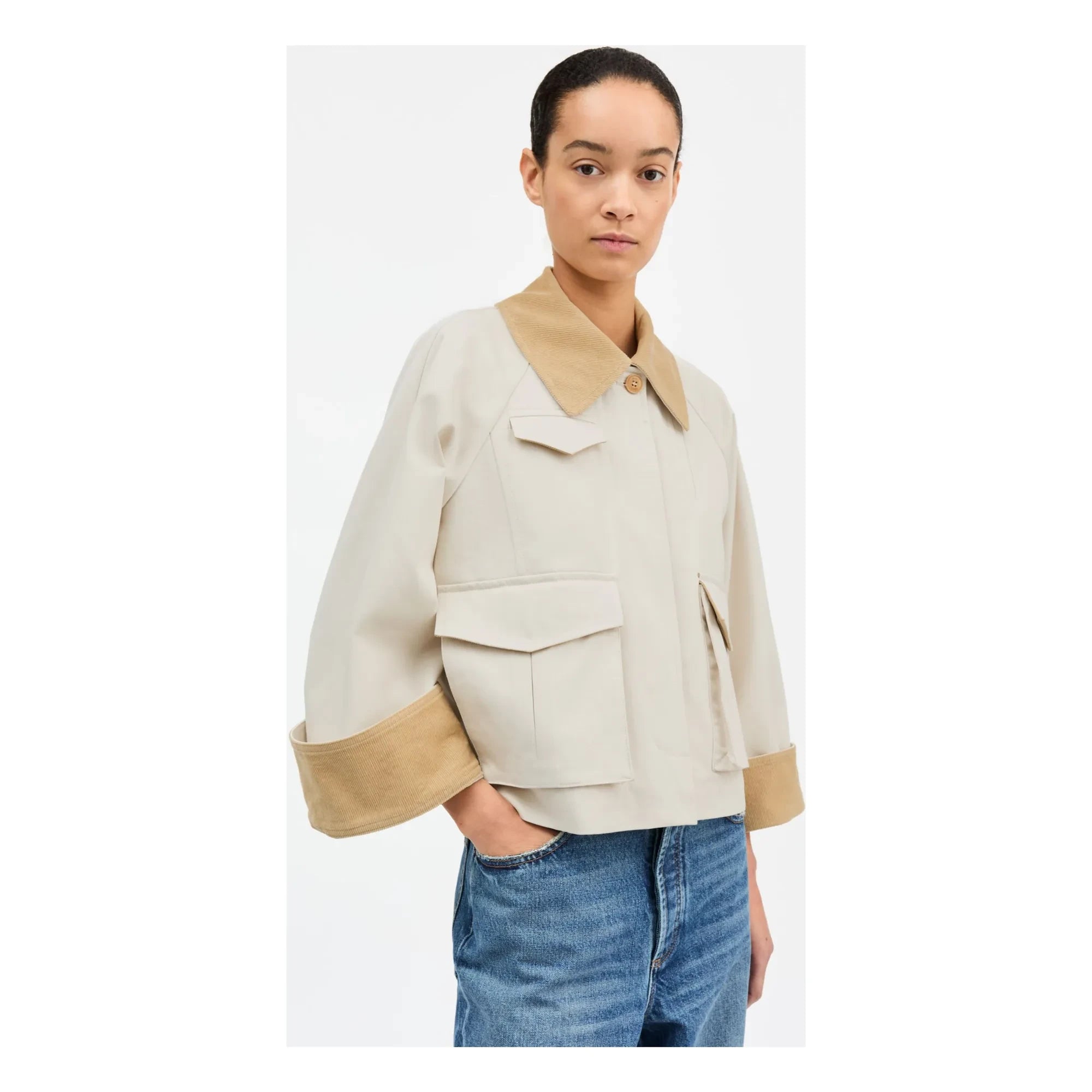 Skall Studio - Gaby Sommerjacke aus Baumwolle | Creme