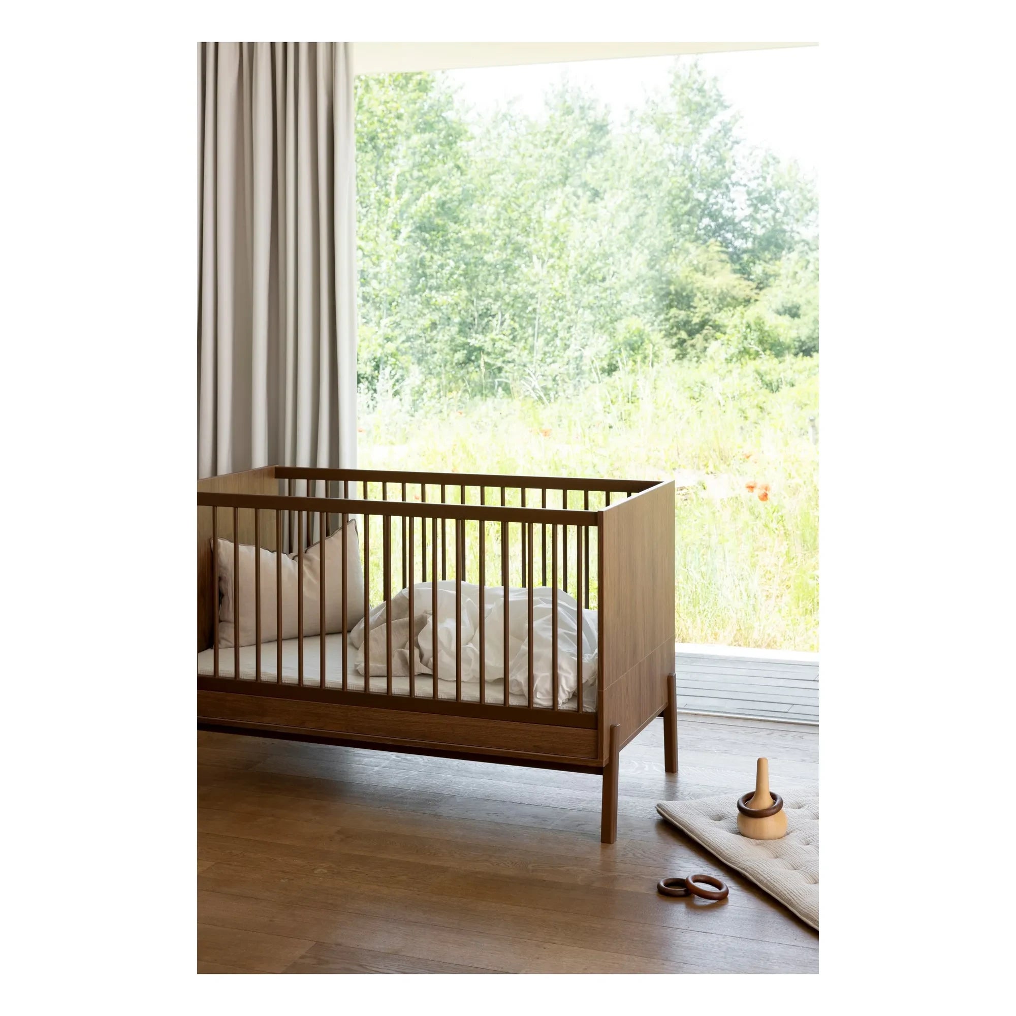 Quax - Ashi Baby Crib 70x140 cm | Maple