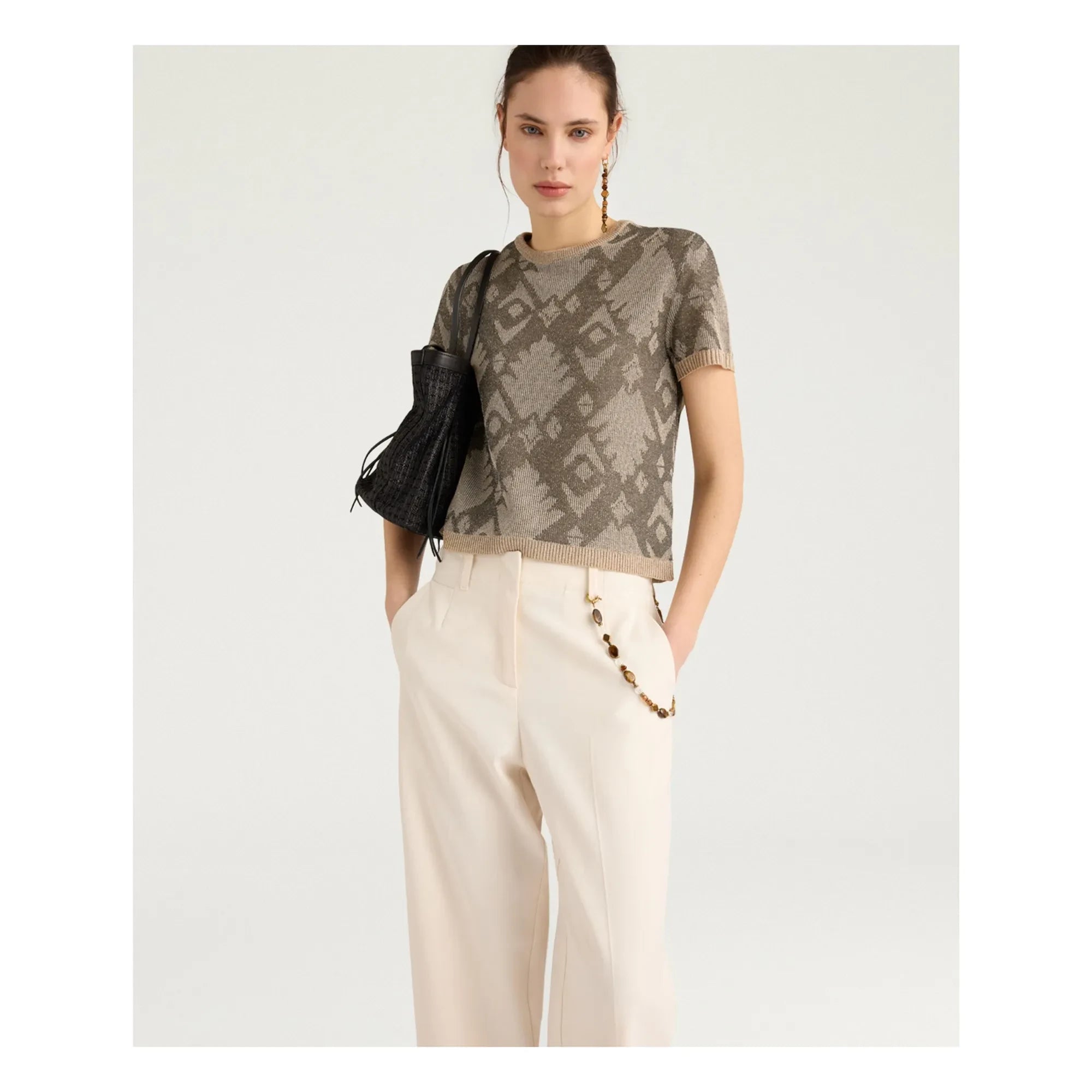Momoni – Bruma Oberteil | Khaki