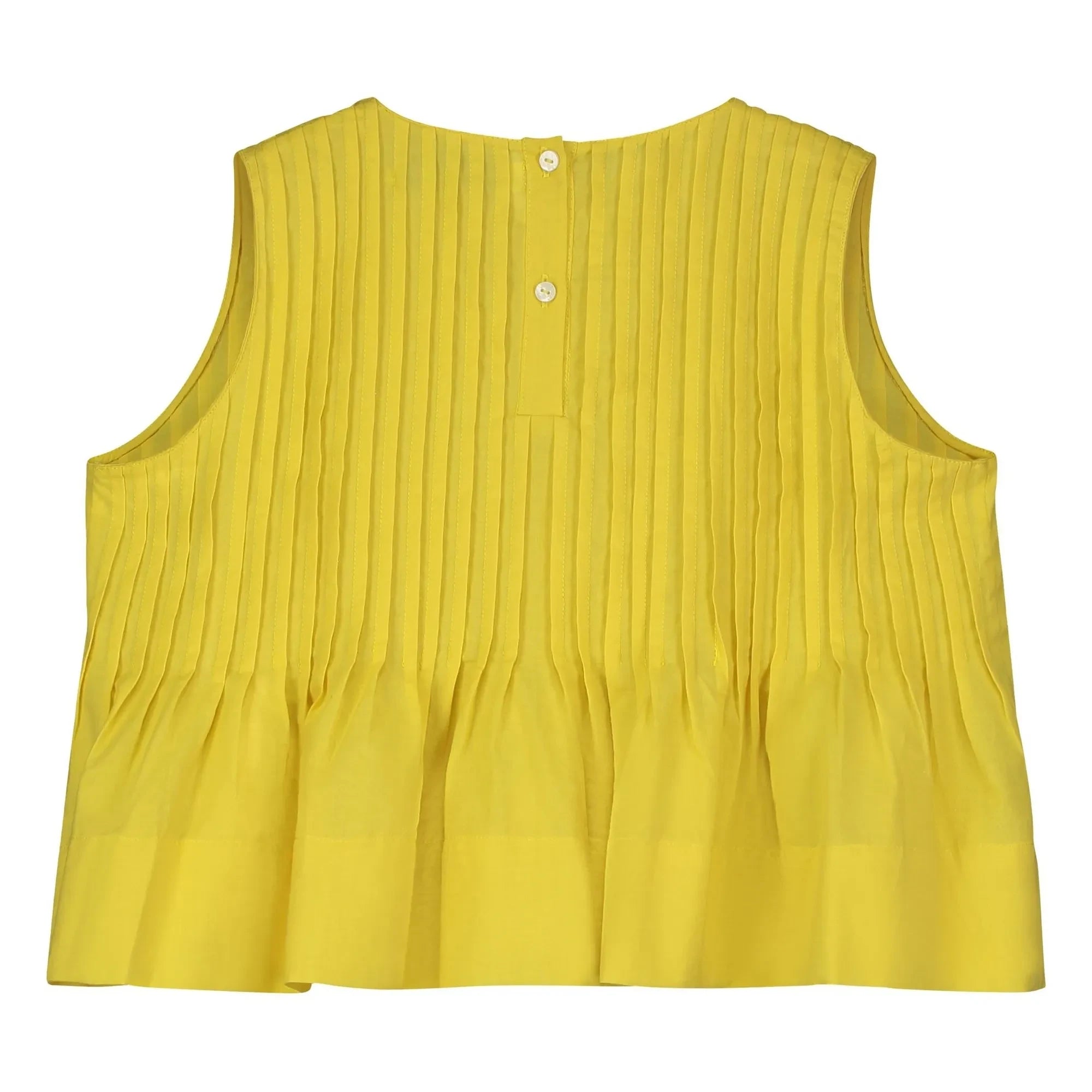 Tangerine - Plissee-Top | Gelb