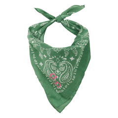 a.p - Baumwoll-Tüll-Bandana | Khaki