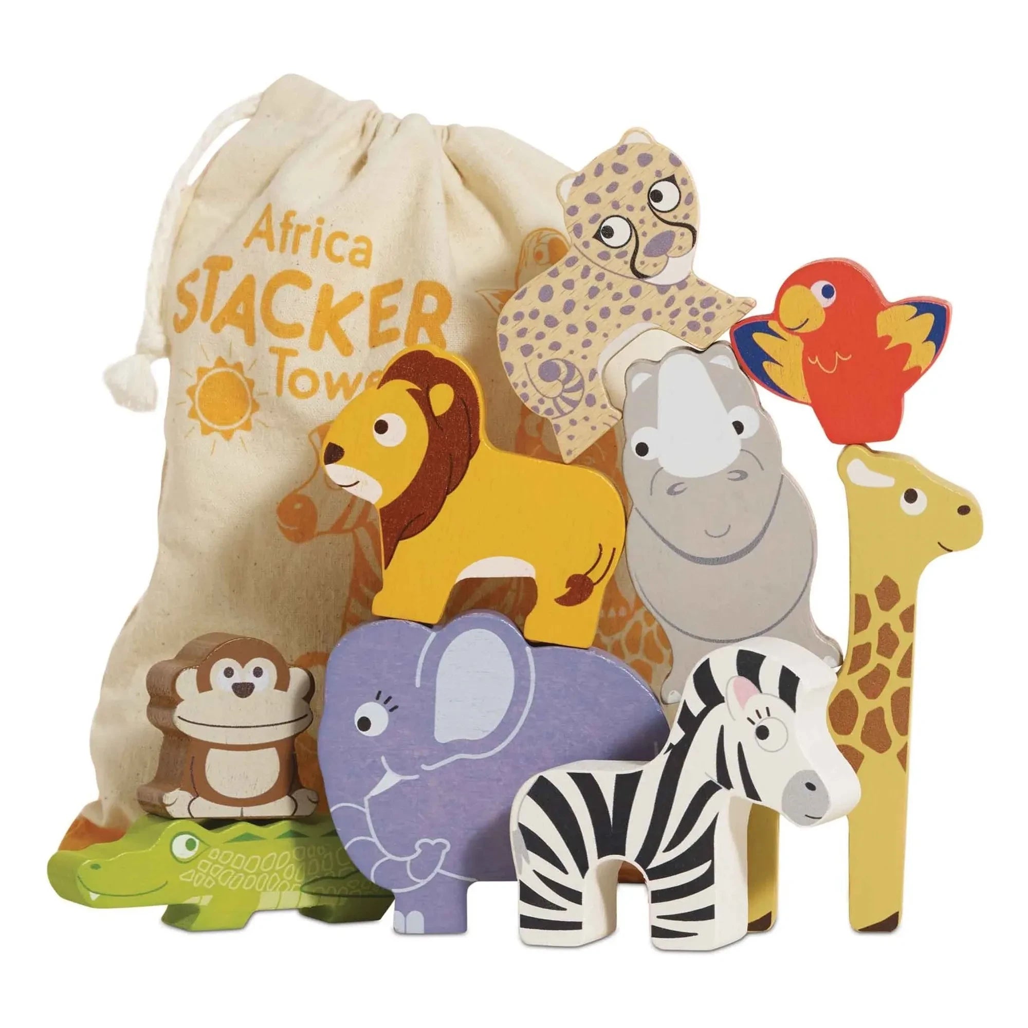 Le Toy Van - Afrika Hayvanları Denge Oyunu