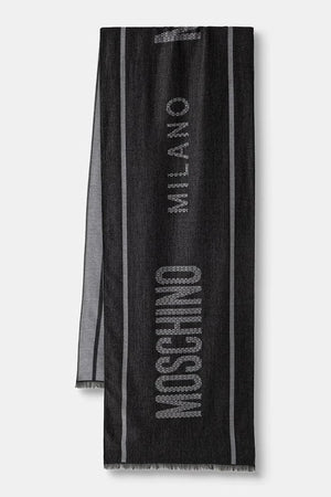 Moschino erkek yün eşarp