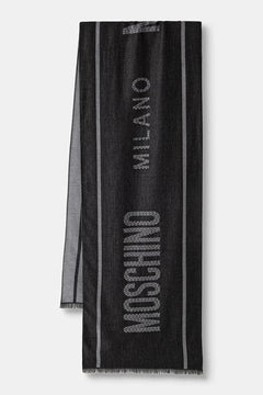 Moschino erkek yün eşarp