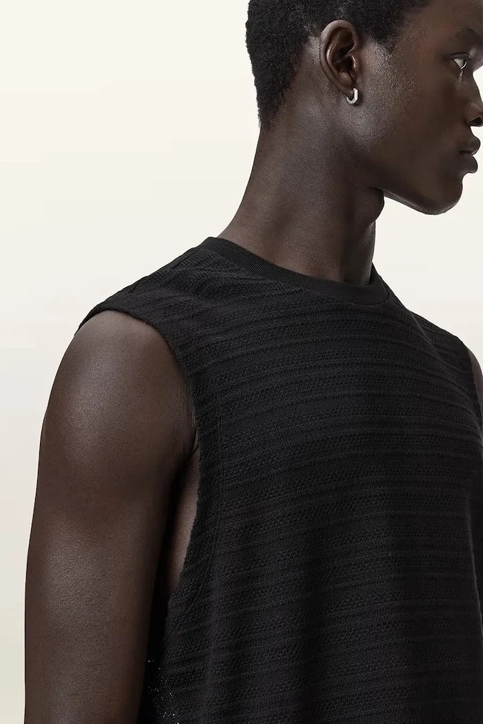 AllSaints erkek pamuklu atlet COVE