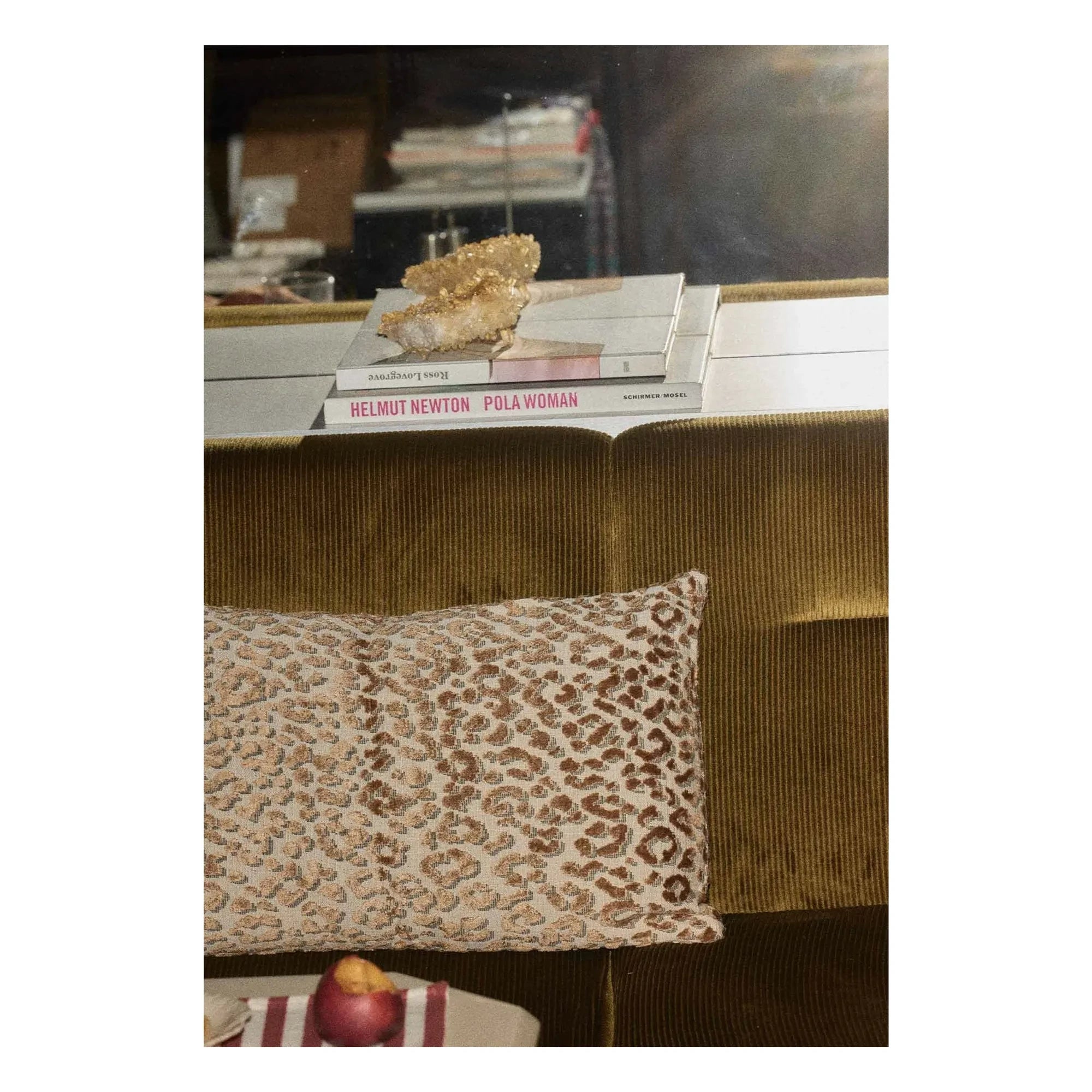 Gabrielle Paris - Jacquard Cushion Cover | Leopard