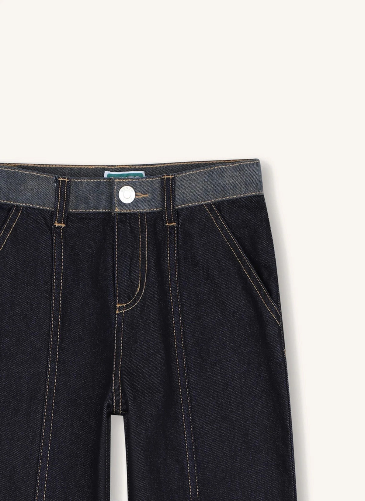Kenzo - Jeans mit weitem Bein | Dunkelblau
