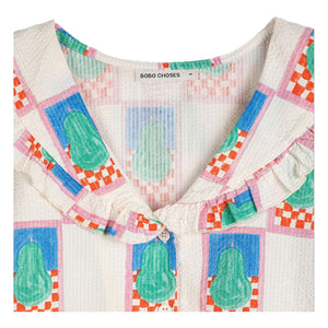 Bobo Choses - Pearl Cotton Shirt | Cream