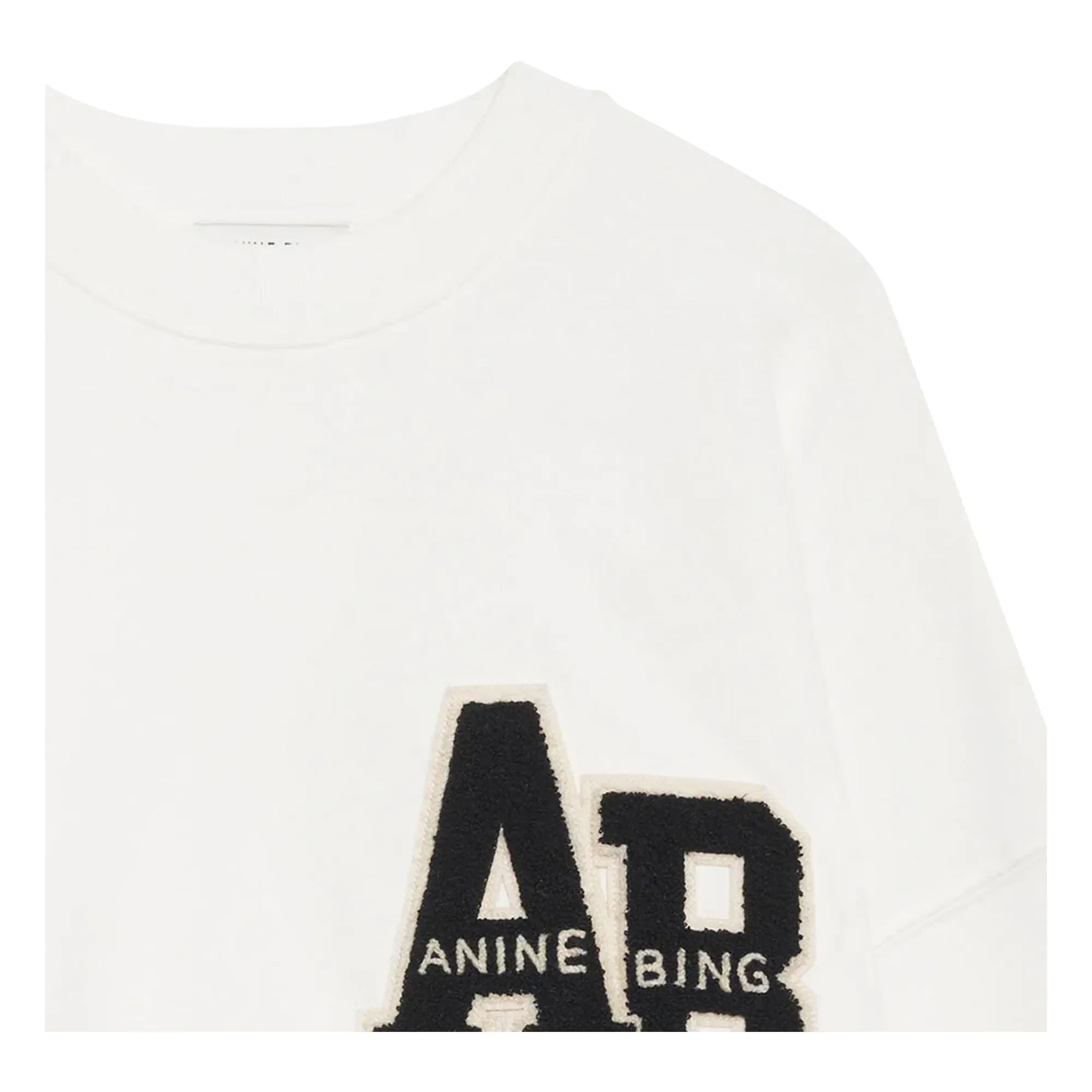 Anine Bing – Miles Letterman Sweatshirt | Off-White
