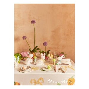 Meri Meri - Pastellfarbene Frühlingsblumen Teller - 8er Set