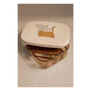 Liewood - Arthur Tritan Brotdose | Cats and Dogs/Sandy