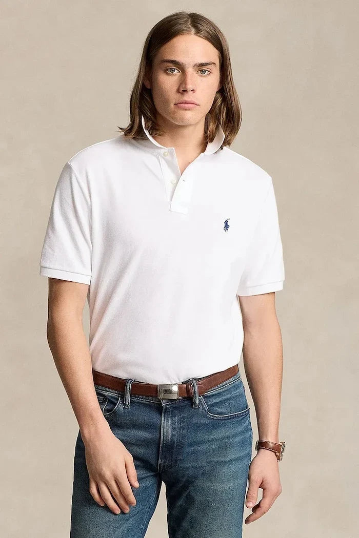 Polo Ralph Lauren BASIC MESH Pamuklu Polo Yaka Tişört