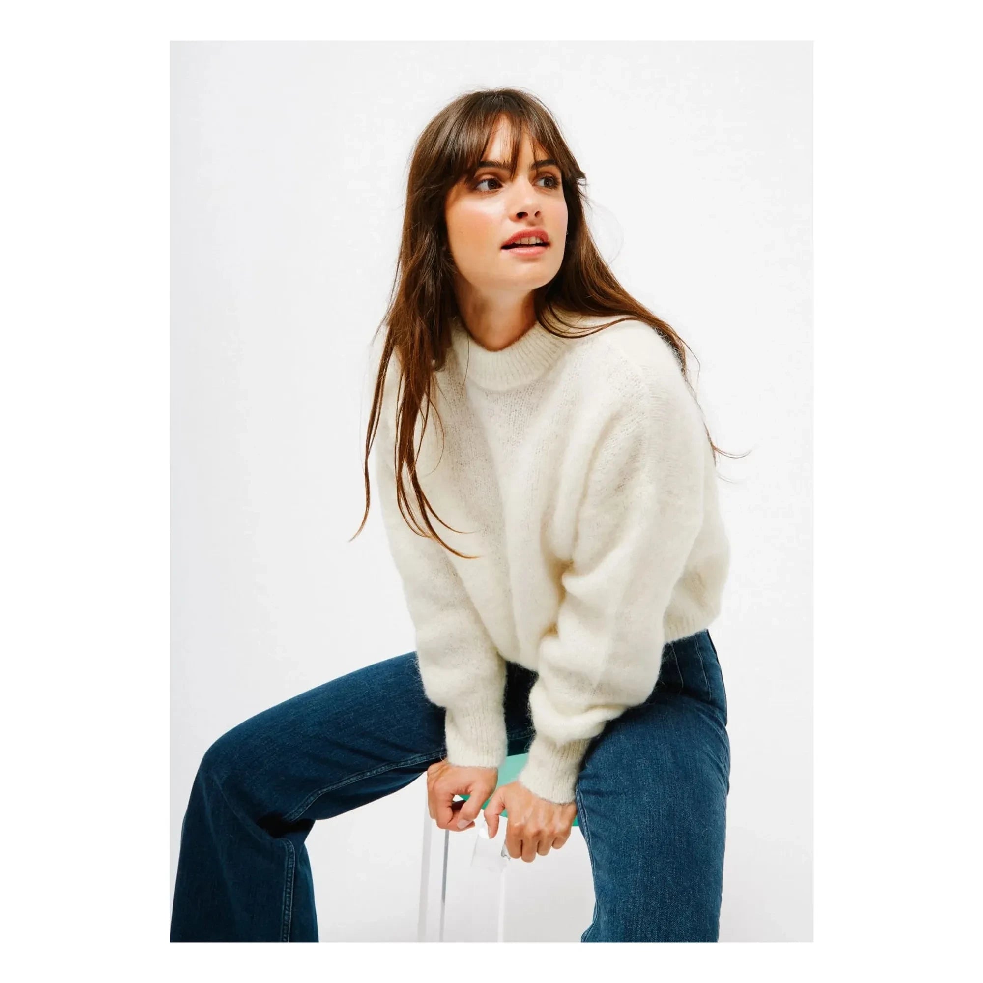 Surprise Paris - Jane Super Kid Mohair kazak | Krem