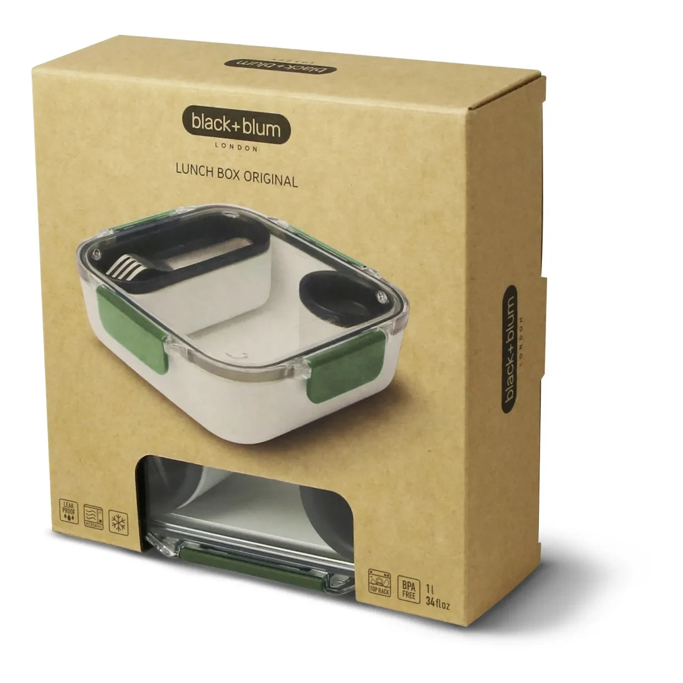 Black + Blum - Lunchbox - 1000 ml | Zeytin