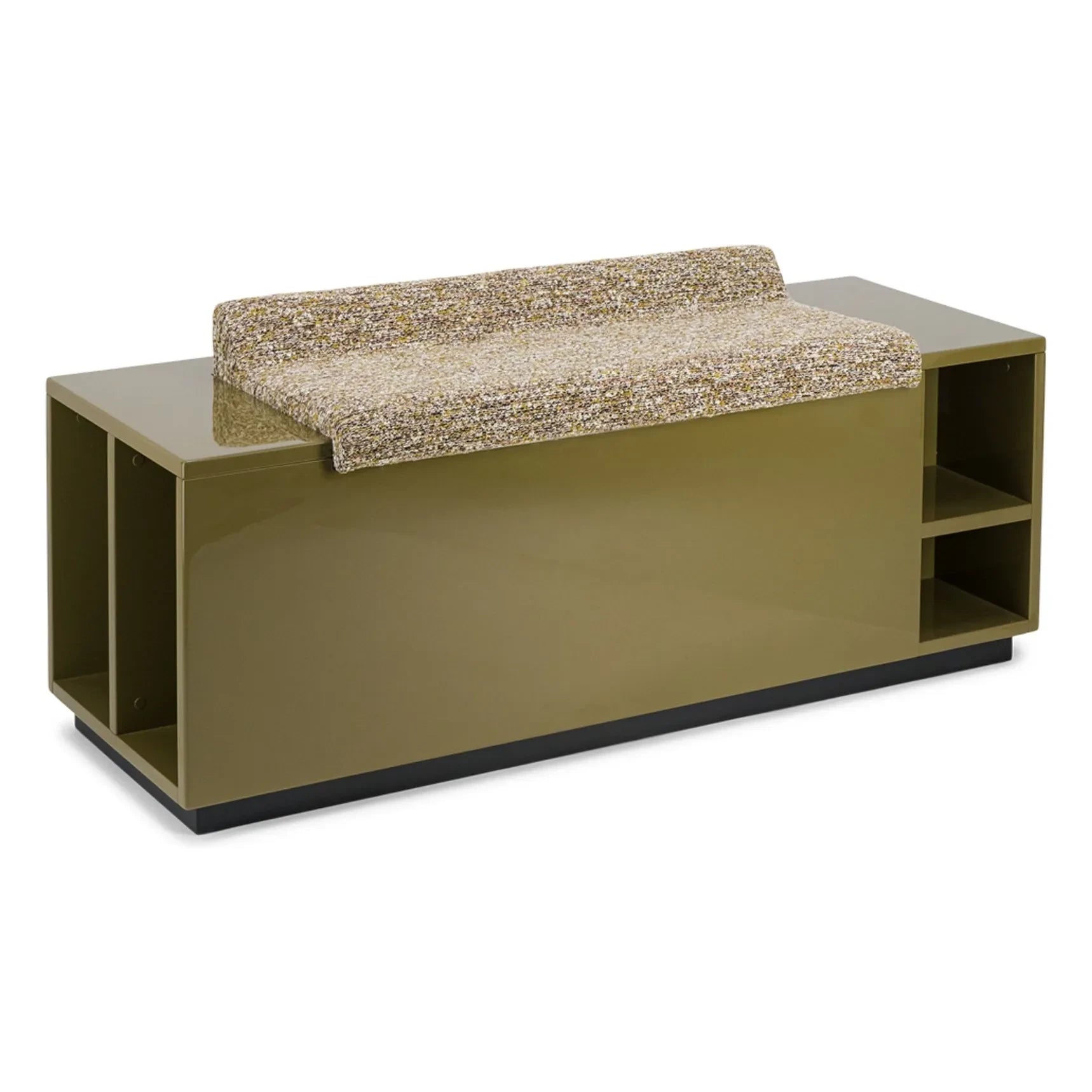 The Socialite Family - Cameleon Painted Wooden and Ribbed Effect Fabric Chair Bench | Tiger