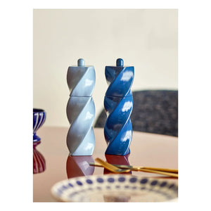 Bloomingville - Riley Salt & Pepper Mills | Blue