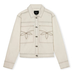 Rails - Briggs Bestickte Jacke | Elfenbein