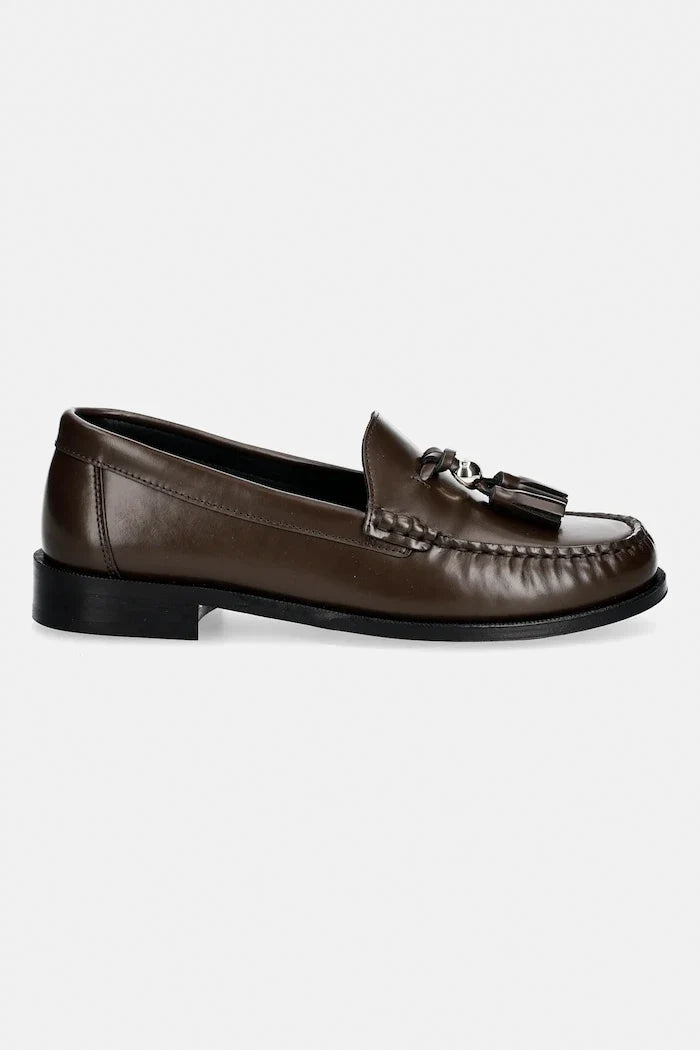 Deri Furla College Loafer Mokasen