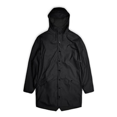 Rains - Unisex Uzun Su Geçirmez Waxcoat | Siyah