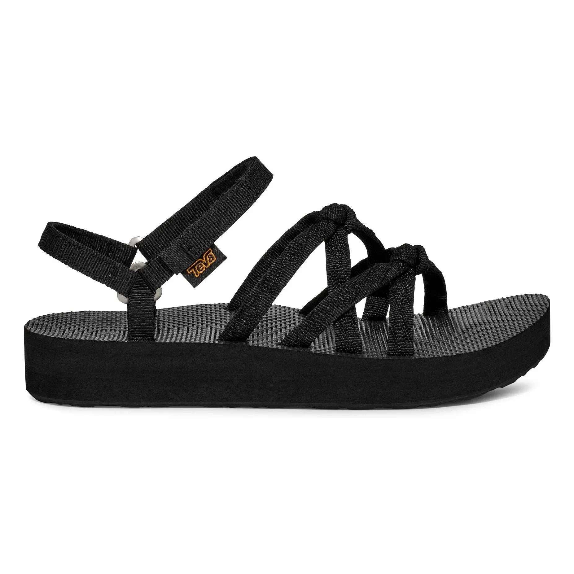 Teva - Midform Kena Slim Sandaletler | Siyah