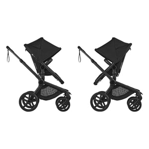 Bugaboo - Bugaboo Fox 5 Renew - Her zemine uygun bebek arabası tam şasi siyah | Siyah