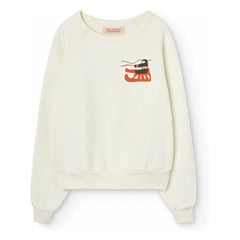 The Animals Observatory - Shark sweatshirt | Ecru