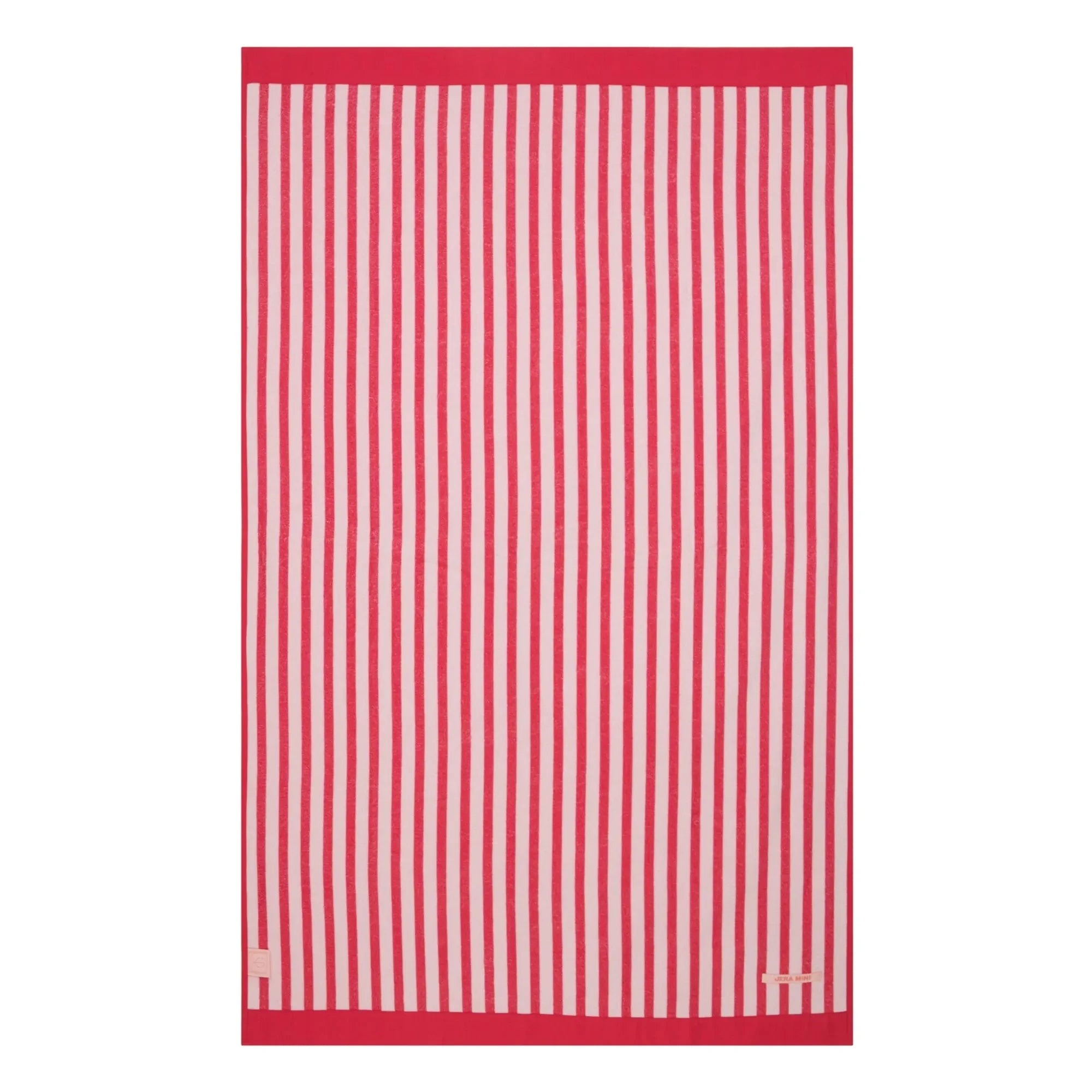 Jera Mini - Striped Towel Beach Towel | Pink