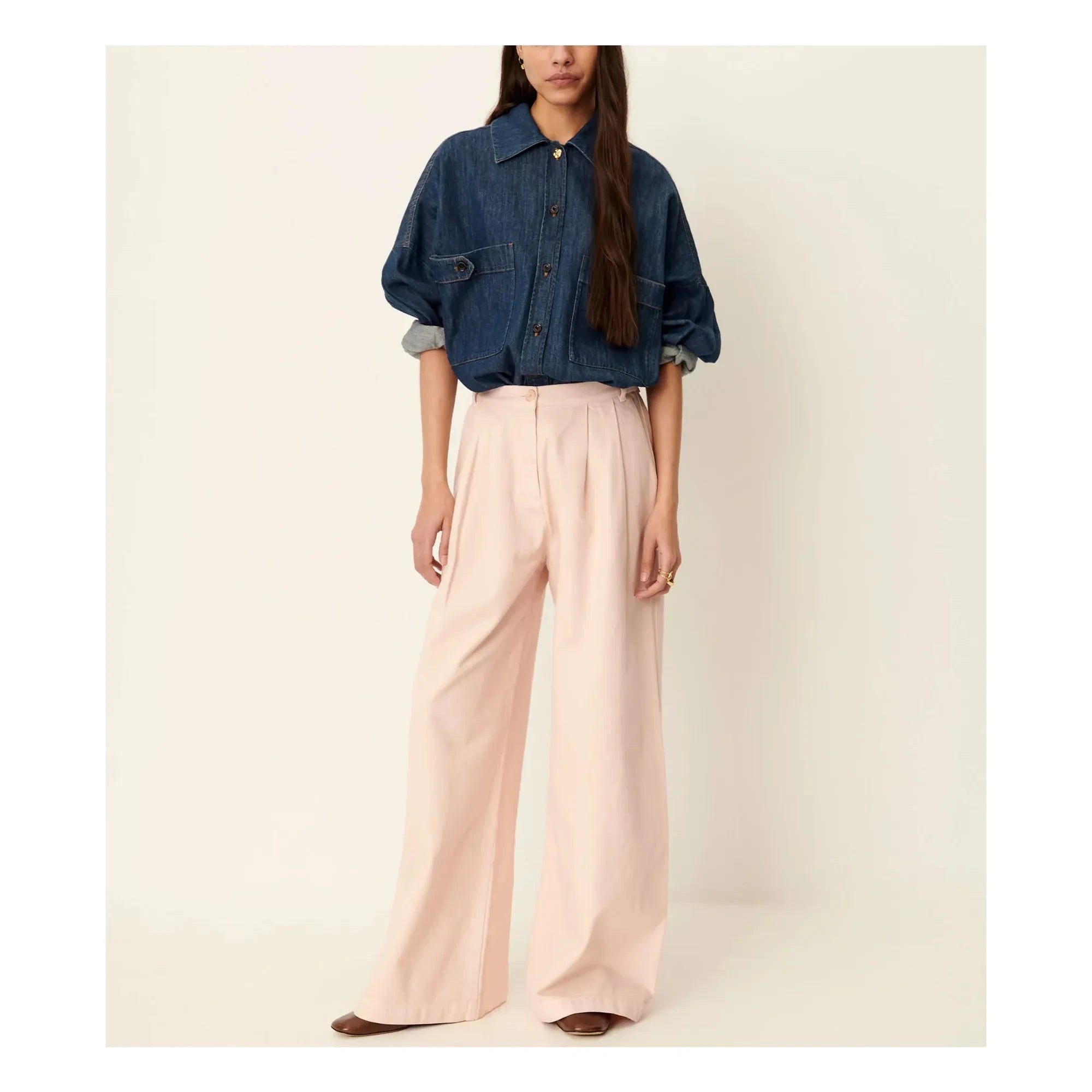 Sessùn - Tamayo cotton pants | Light Pink