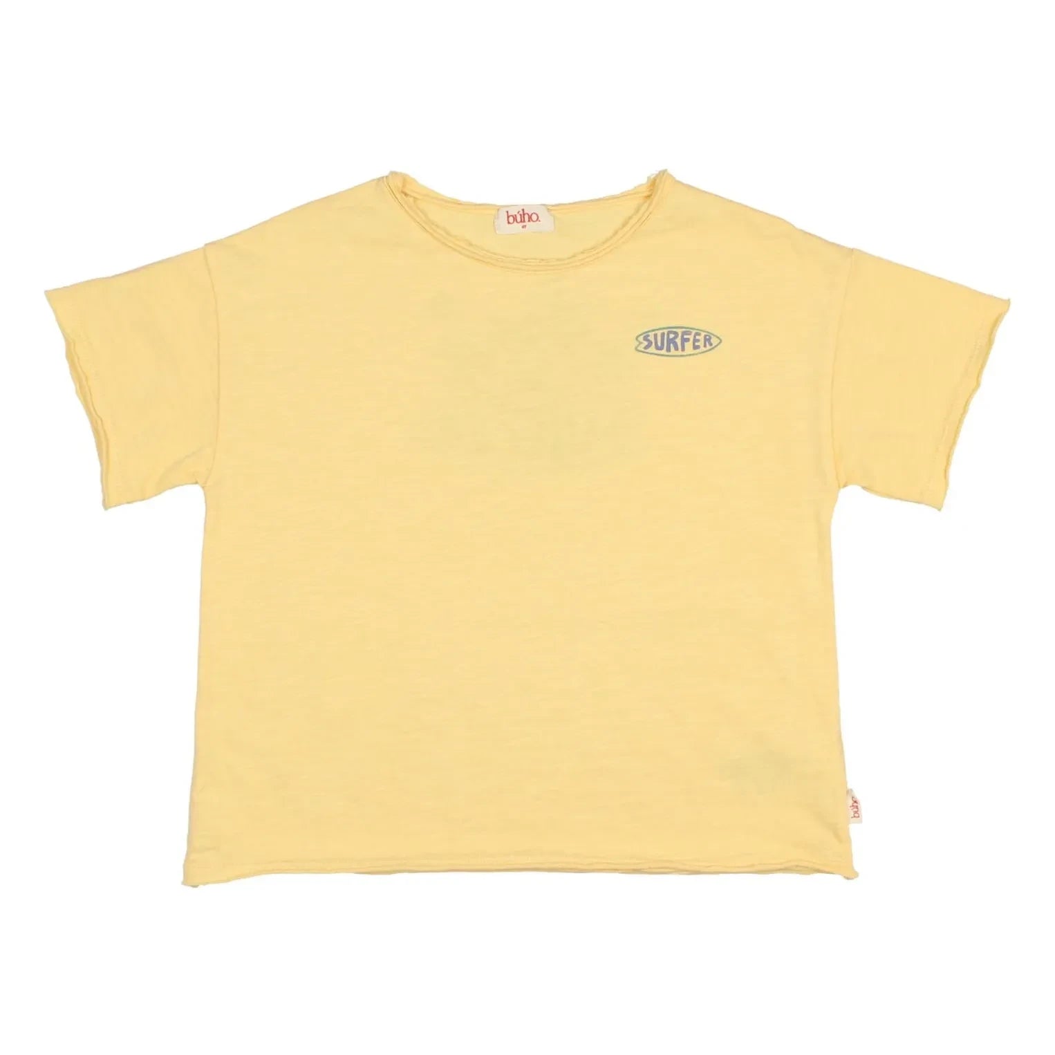 Búho - Surfer T-Shirt Bio-Baumwolle | Gelb