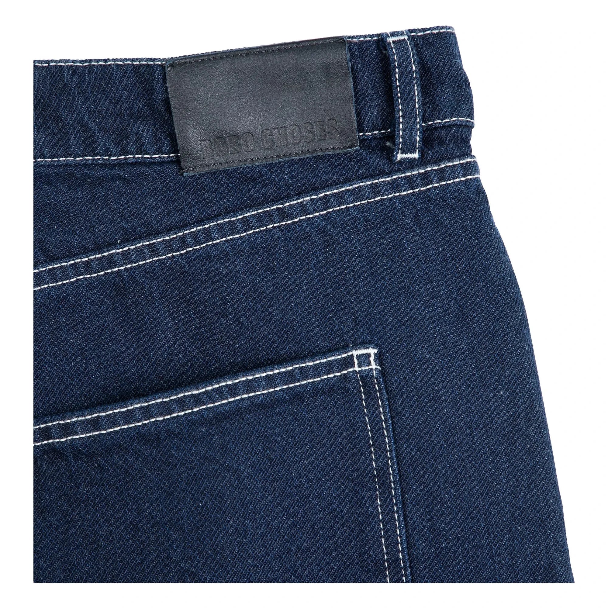 Bobo Choses - Organic Cotton Denim Bermuda Shorts | Blue