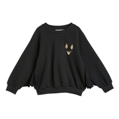 Mini Rodini - Organik Pamuklu Sweat Bat | Siyah