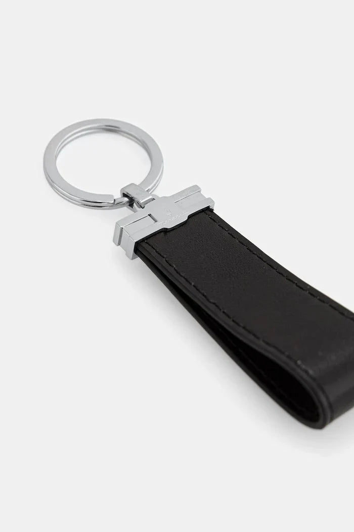 MASERATI Erkek Deri Anahtarlık Taşsız RECYCLED LEATHER