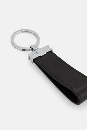 MASERATI Erkek Deri Anahtarlık Taşsız RECYCLED LEATHER