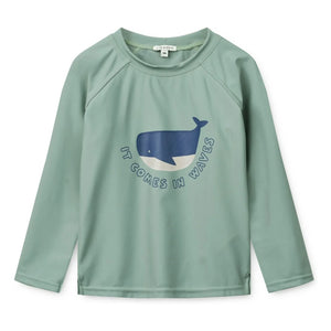 Liewood - Noah Anti-UV T-Shirt Made from Recycled Fibers | Green