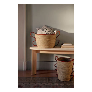 Ferm Living - Verso Sepetler - 2'li Set | Tuğla kırmızısı