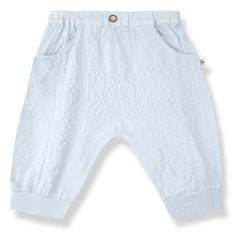 1+ in the family - Olimpo Seersucker pants | Light blue