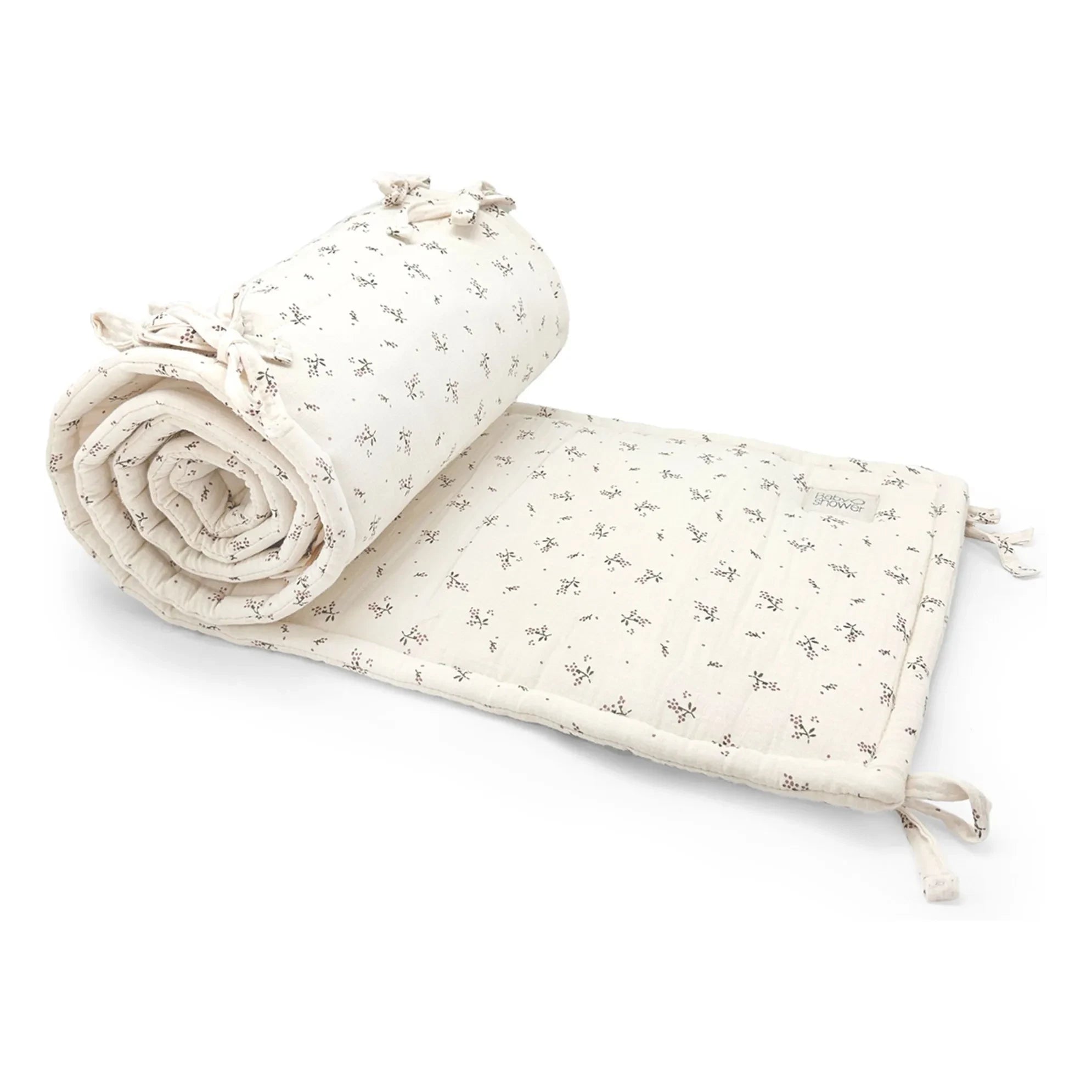 Babyshower - Roseberry bumper pad | Ecru