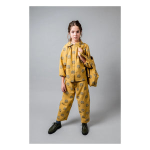 birinit - Arboleda Blumenhose aus Bio-Baumwolle | Gelb