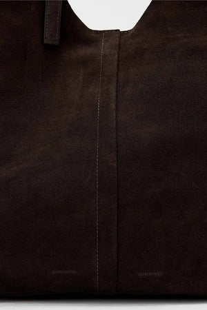AllSaints kadın süet shopper çanta ARA