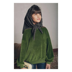 Marlot Paris - Maxime Velour Sweatshirt | Green