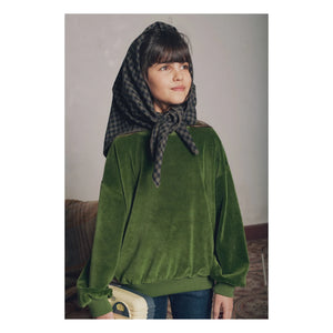 Marlot Paris - Maxime Velour Sweatshirt | Green