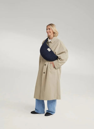 Studio Noos - Flannel shoulder bag | Navy