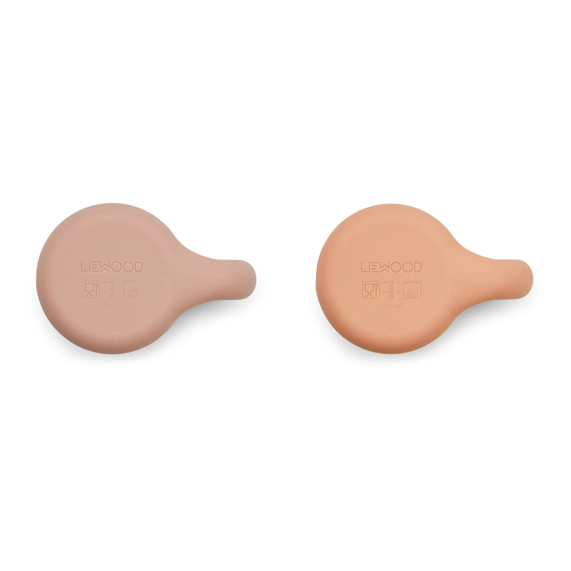 Liewood - Kylie Silicone Cups - Set of 2 | Pink