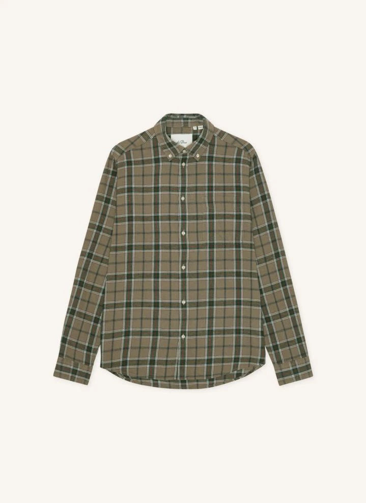 Les Deux - Vintage Kareli Gömlek | Taupe brown