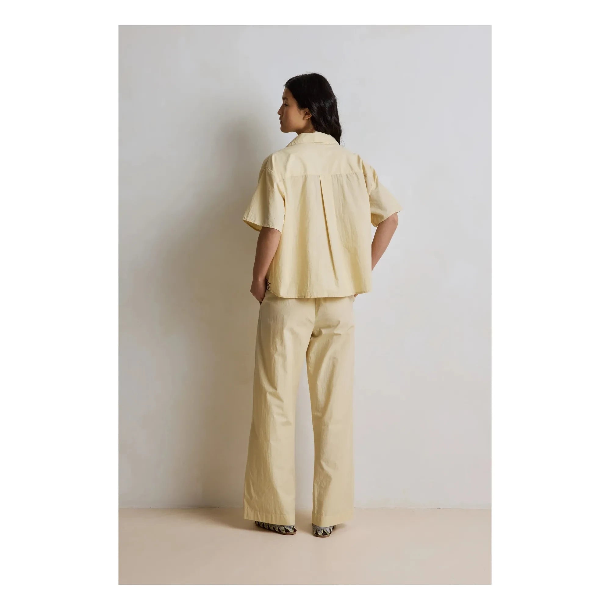 Hod - Claire Baumwollhemd | Champagner