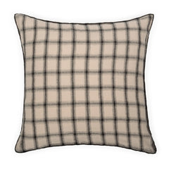Le Monde Sauvage - Highlands Gewaschener Leinenkissenbezug | Beige Rosa