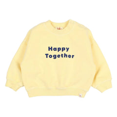 Búho - Happy Together Sweat Organik pamuklu fleece | Sarı