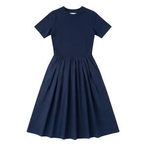 Xirena - Fayth Cotton Dress | Midnight blue