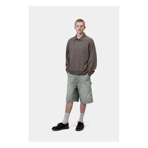 Carhartt WIP - Harper Pamuk Fermuarlı Kazak | Taupe kahverengi