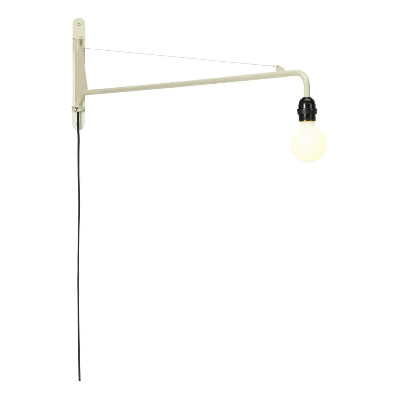 Vitra - Petite Potence Duvar Lambası - Jean Prouvé | Beyaz
